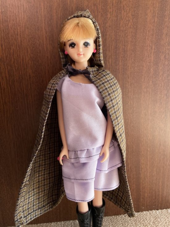 ドール服 ドレスに合うロングマントの作り方 ドラジェの手しごと 楽しきひととき