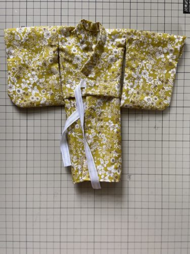 ドール服の作り方、以外と簡単!!無限の組合わせ可能な「浴衣と帯」